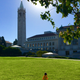 My daughter walking at Berkeley